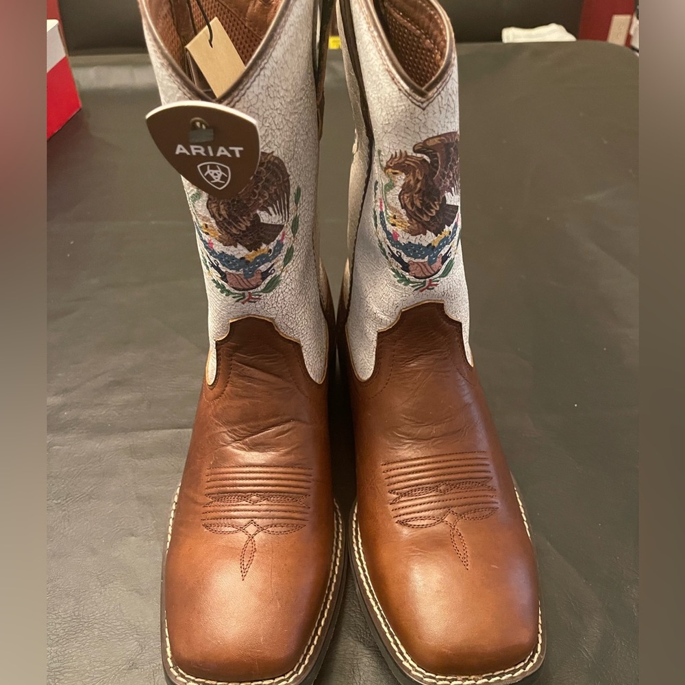 ❌SOLD❌Ariat Sport Orgullo Mexicano Western Boot *New* - Picture 2 of 6